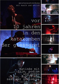 Flyer Jubiläumsfest Giesserei